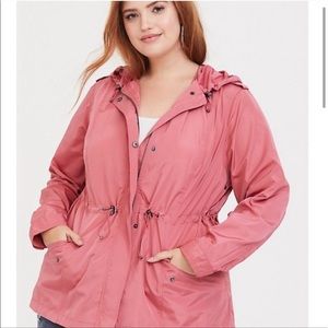 Torrid Pink Hooded Jacket